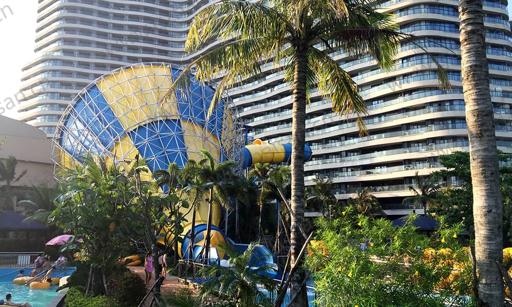 海南博鰲亞洲灣水上樂園大喇叭