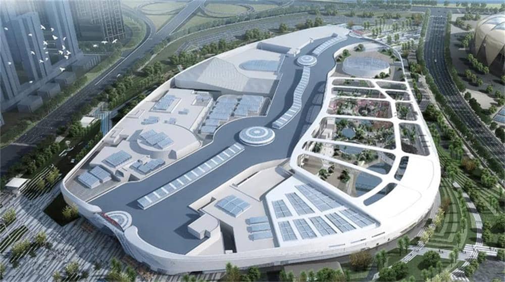 百分之百國產設備的蘭州萬達水上樂園建設全面提速