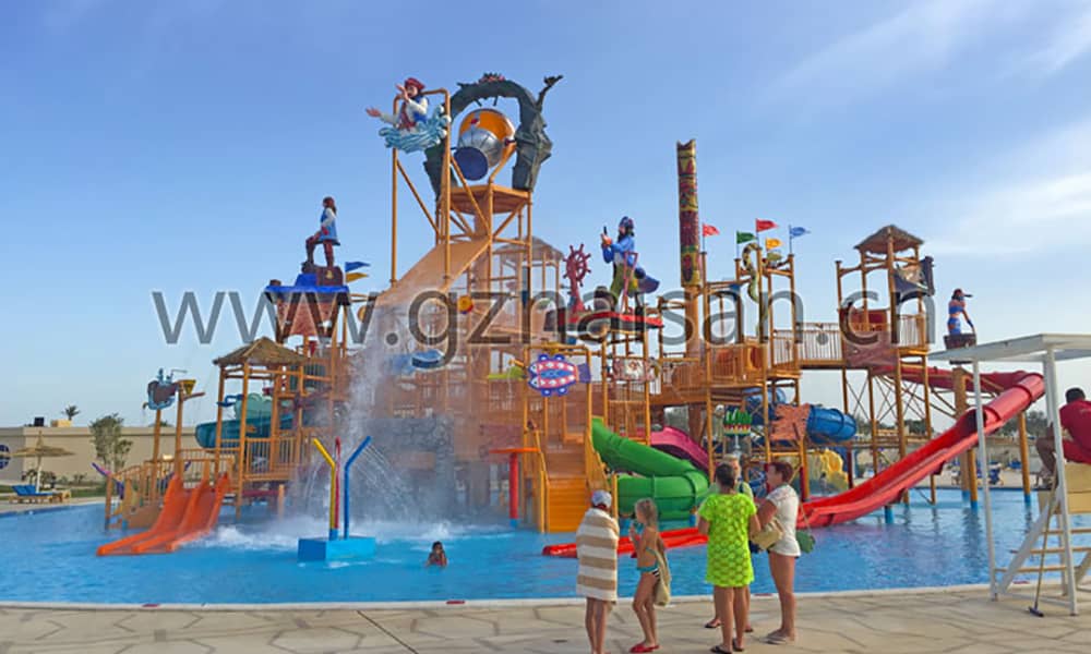 非洲最大水上樂園--埃及Aqua Blue水上樂園隆重開業